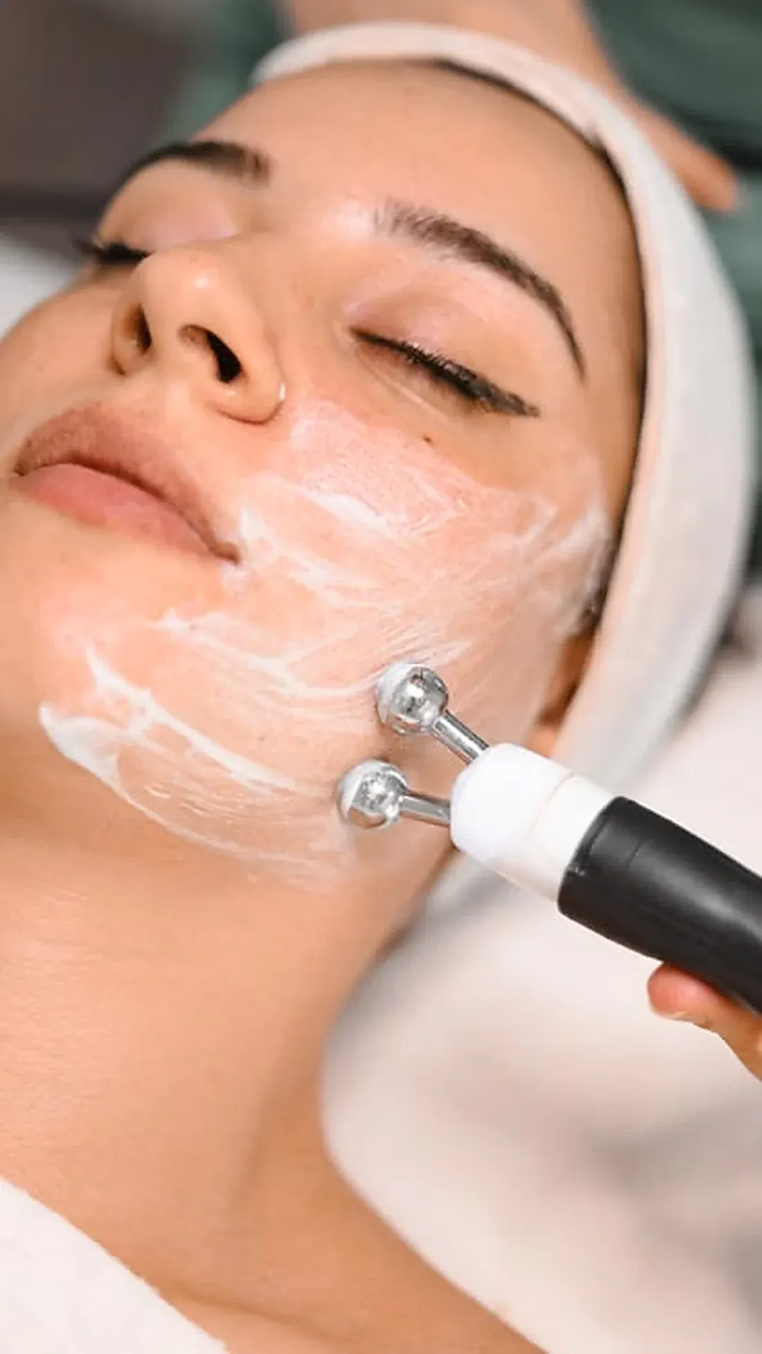 Facial treatment at Elegant Spa & Studio