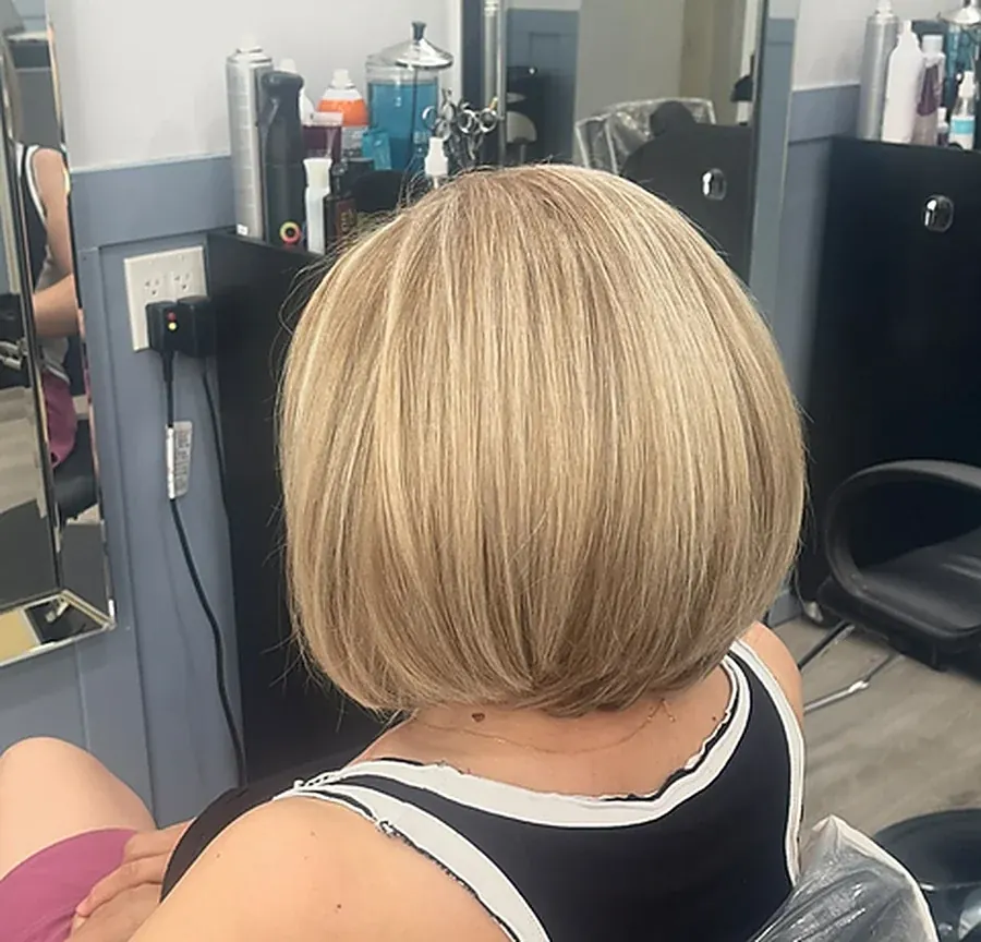 Blonde bob result